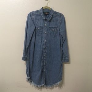 Lucky Brand Denim Dress- Medium